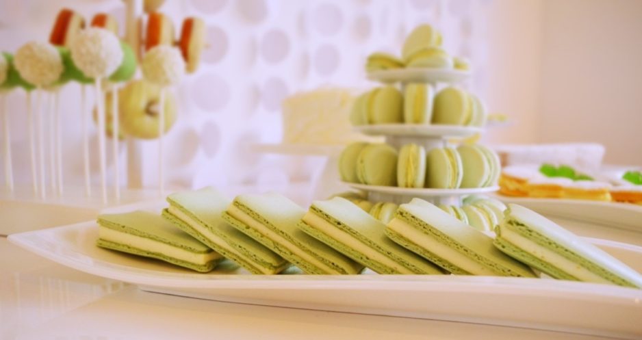 eckige Macarons