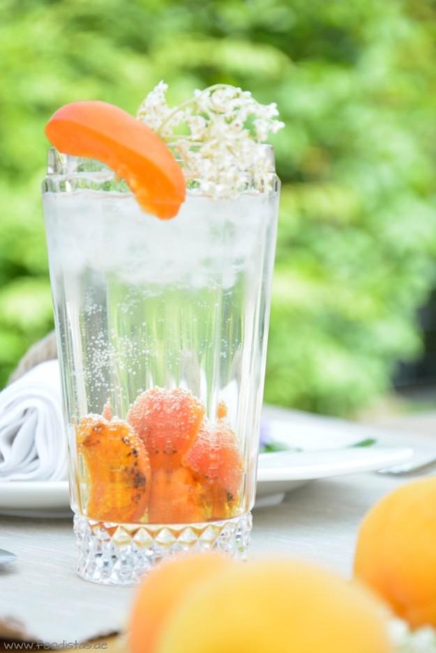 Elderflower meets Grilled Peach