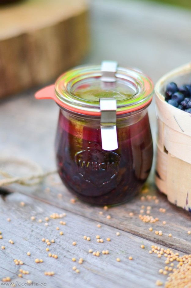 Eingemachte Heidelbeeren