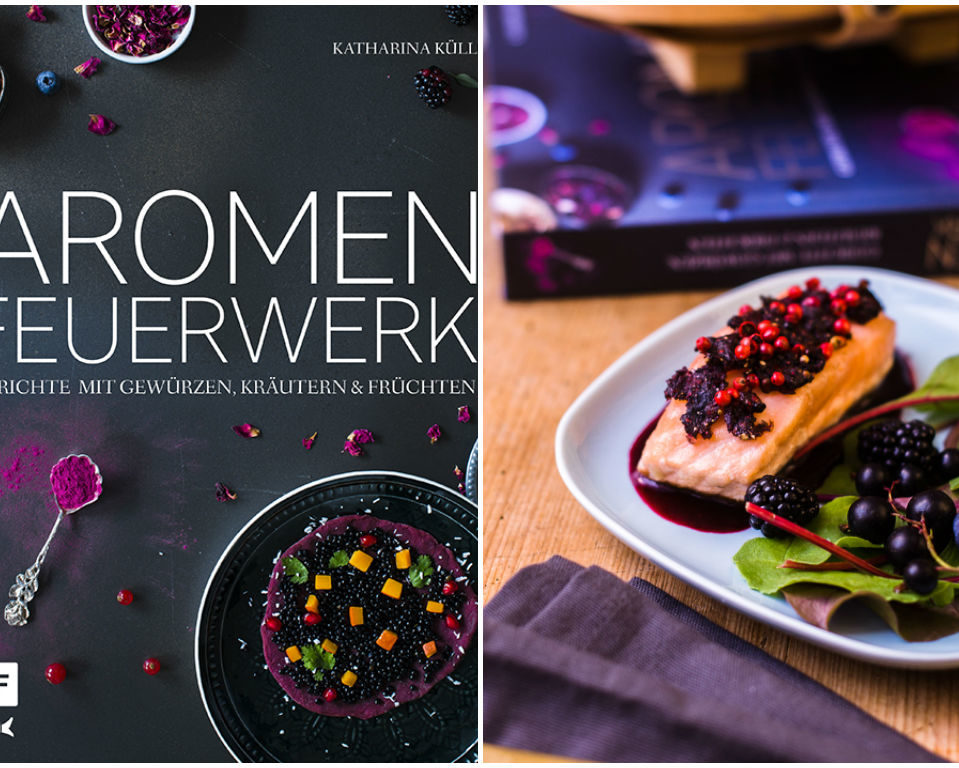 Aromenfeuerwerk aromatisierter Lachs mit einem Brombeer-Mangold-Salat (1 von 81)  Beitragsbild