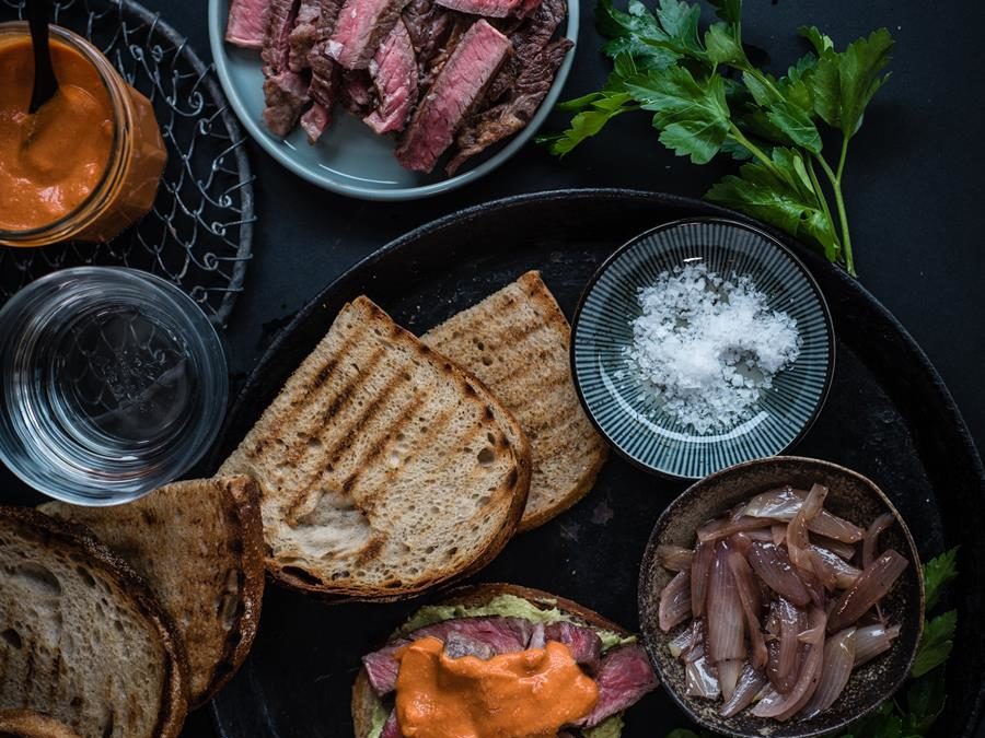 tricky steaksandwich foodistas