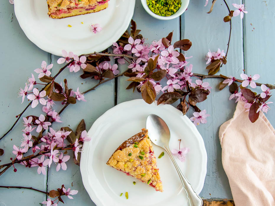 Spicy Rhabarberkuchen