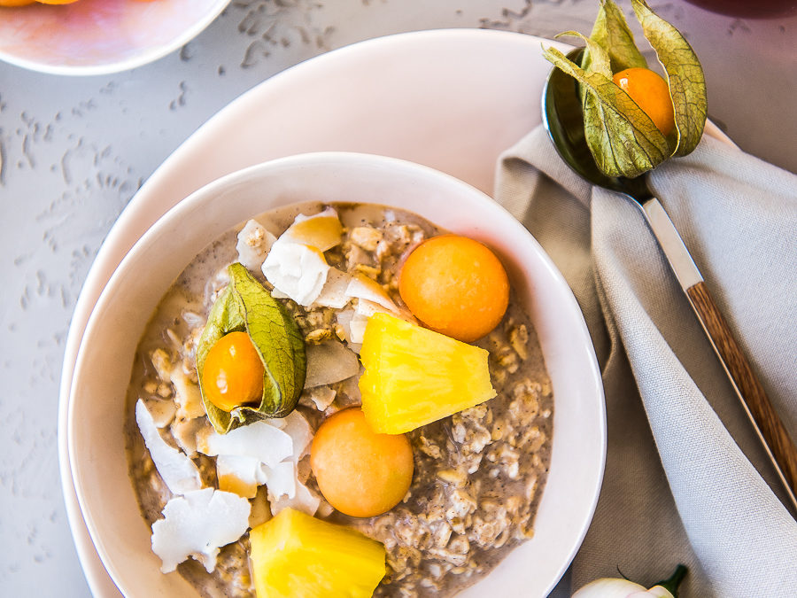 exotische Overnight Oats