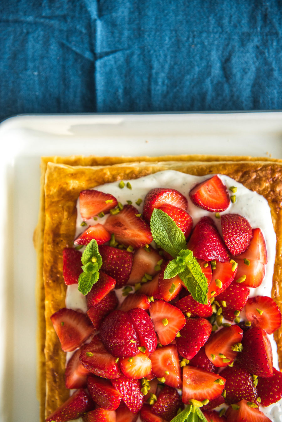 Erdbeer Blätterteig Tarte von den Foodistas