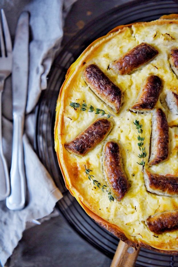 Nürnberger Sauerkraut Quiche