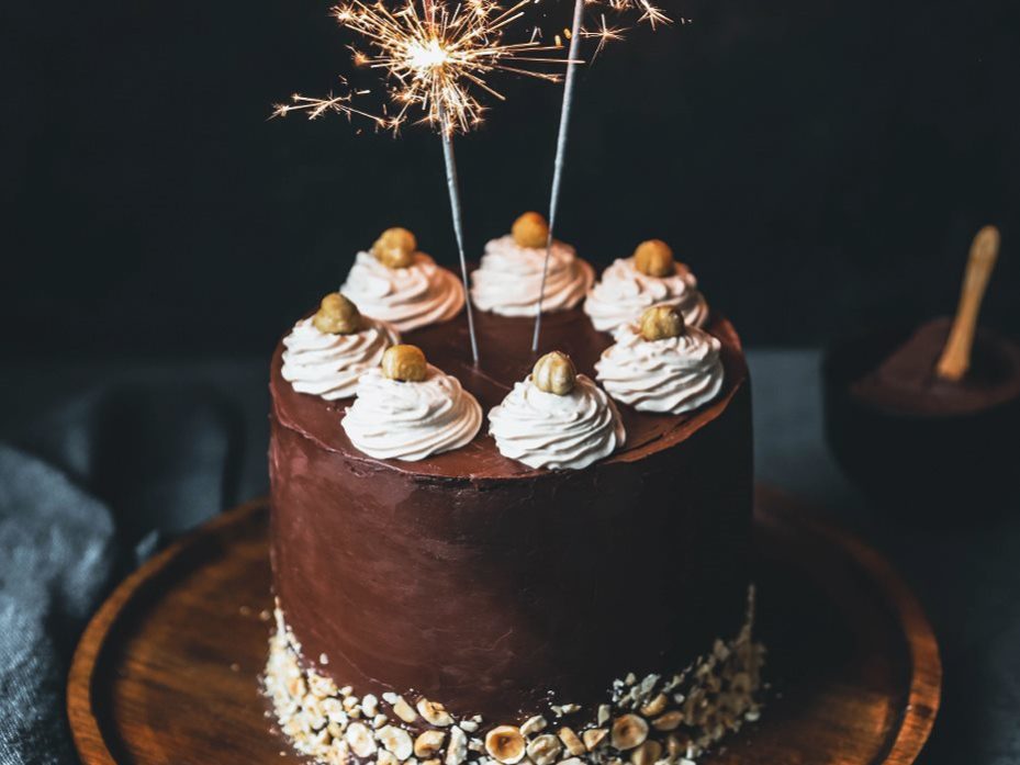 Schoko Haselnuss Torte