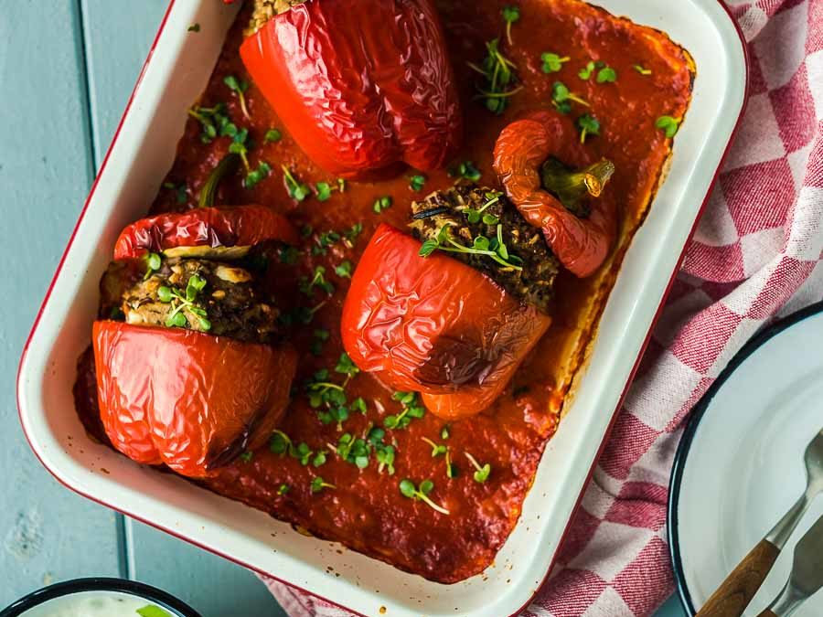 gefüllte Paprika