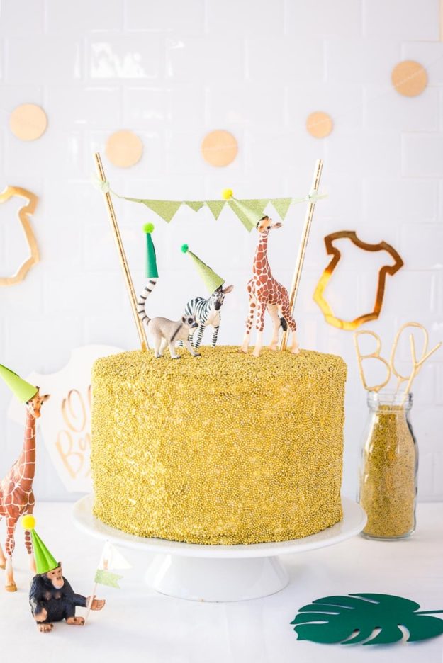 Jungle Cake Baby Shower