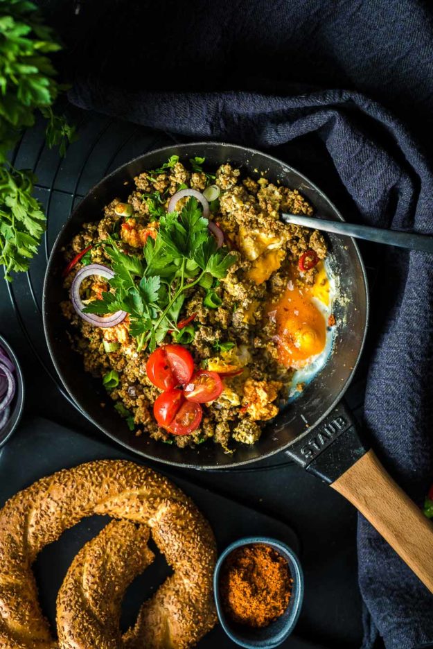 Mezze Eggs orientalische Feierabendküche