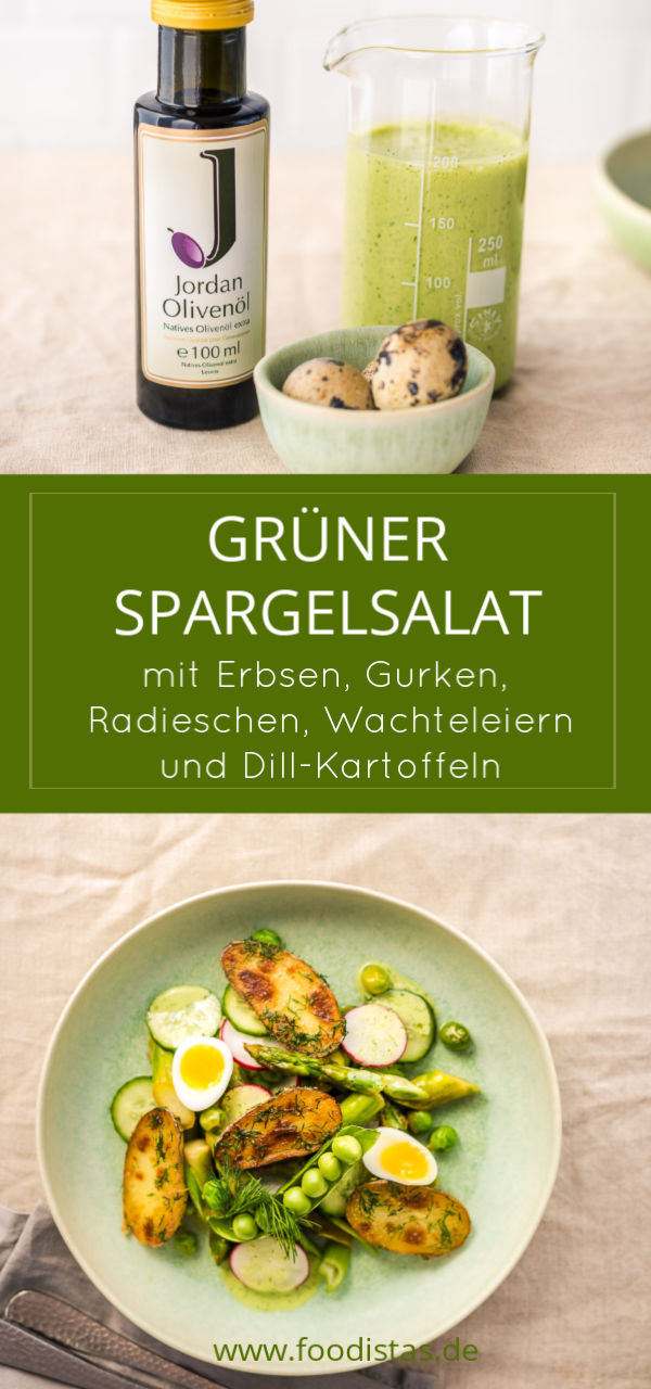 Grüner Spargelsalat mit Kartoffeln und Dilldressing, Metro Frankfurt ...