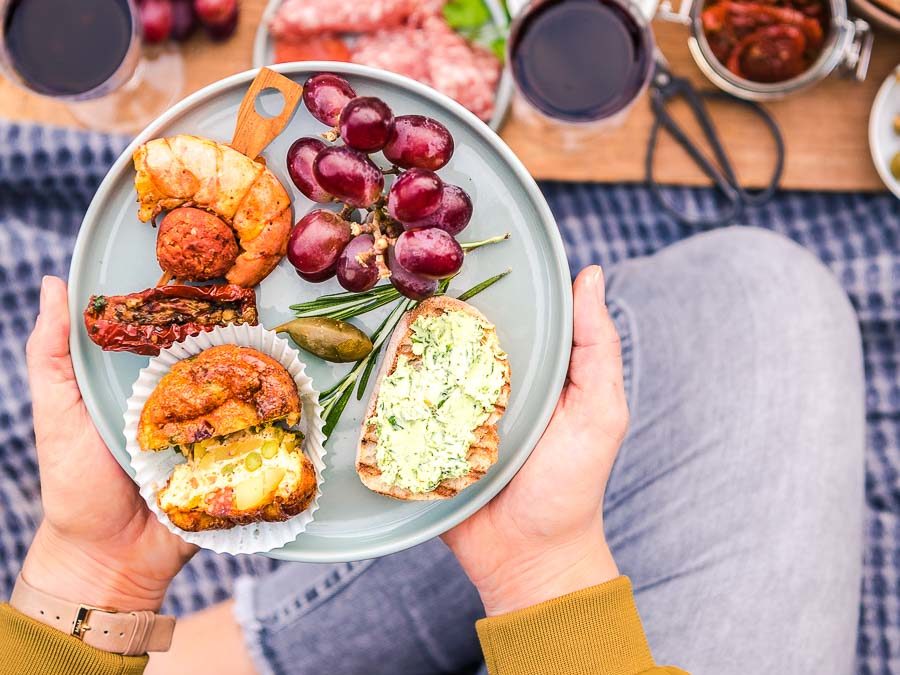 Freixenet Mederano Tortilla Muffins und andere Tapas