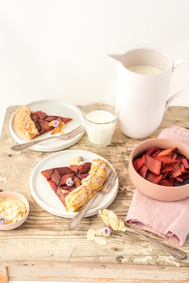 Rhabarber Galette