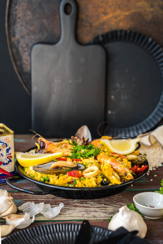 Sommerliche Paella