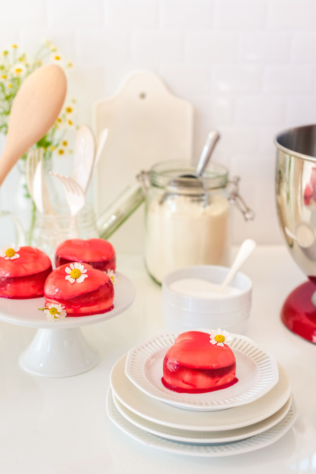 Mirror Glaze Herzen KitcheAid Queen of Hearts