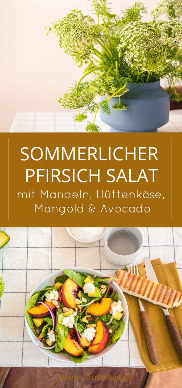 Sommerlicher Pfirsich Avocado Salat Best of Summer, Rezept Sommersalat ...