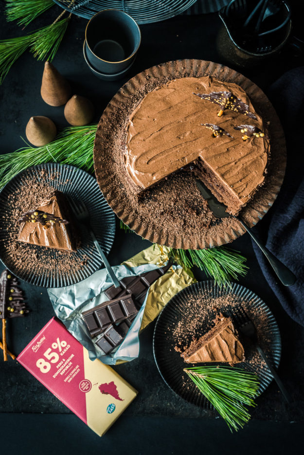 Brandy Christmas Chocolate Cake (18 von 21)