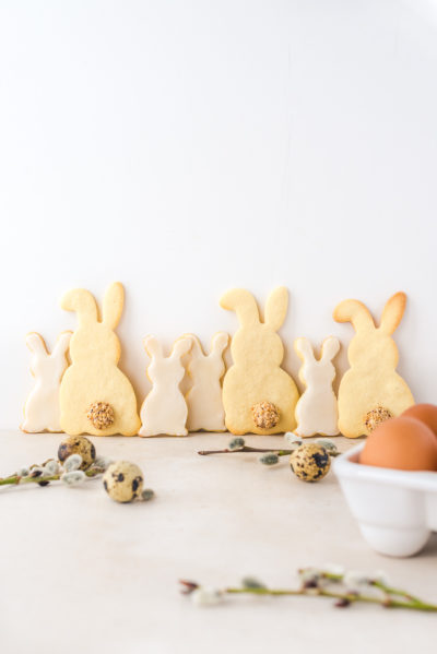 Rezept für Hasenkekse zu Ostern, backen zu Ostern, Plätzchen zu Ostern ...