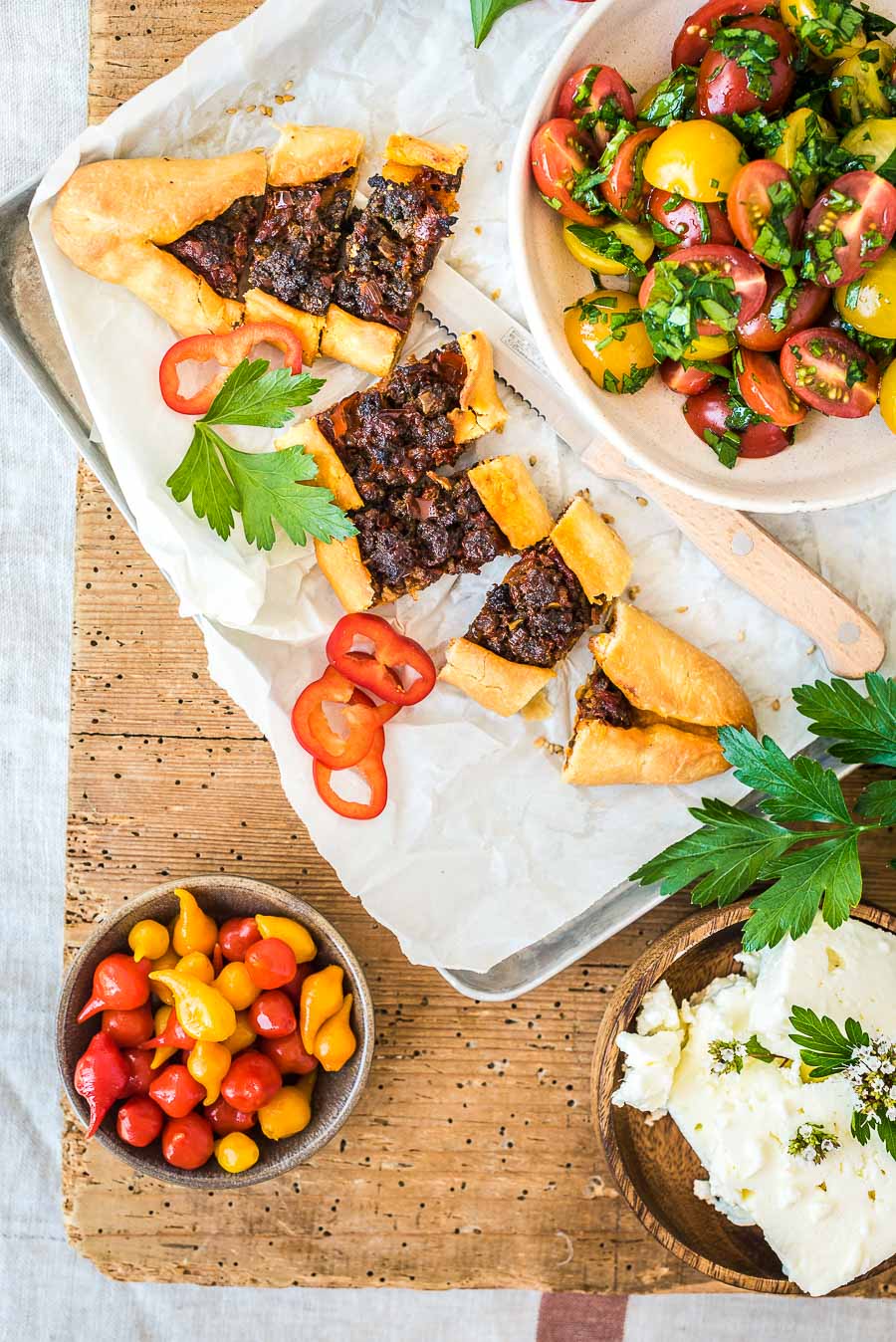 selbstgemachte Pide