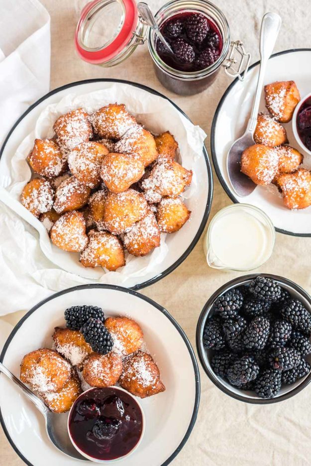 süße Kartoffelkrapfen