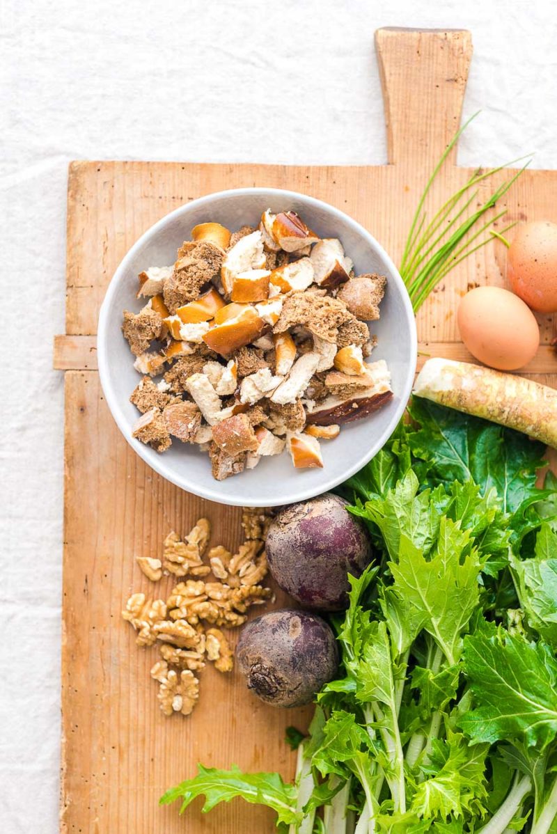 Herbstküche, Rezept Rote Bete Knödel mit Stielmus, Foodistas Rezepte ...