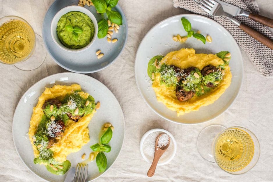 Mediterrane Hackbällchen