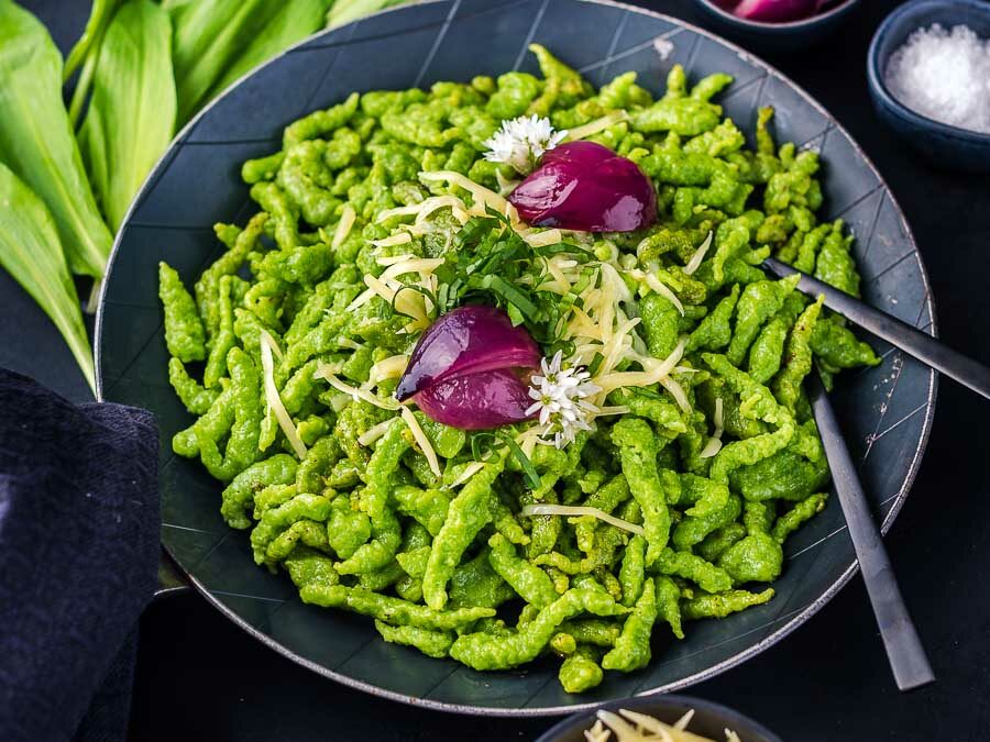 Bärlauch Spätzle