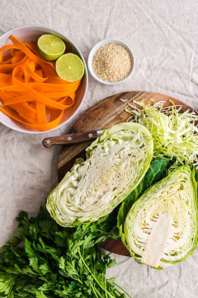 Rezept für Schupfnudel-Spitzkohl-Pfanne &amp; asiatischer Weißkohlsalat ...
