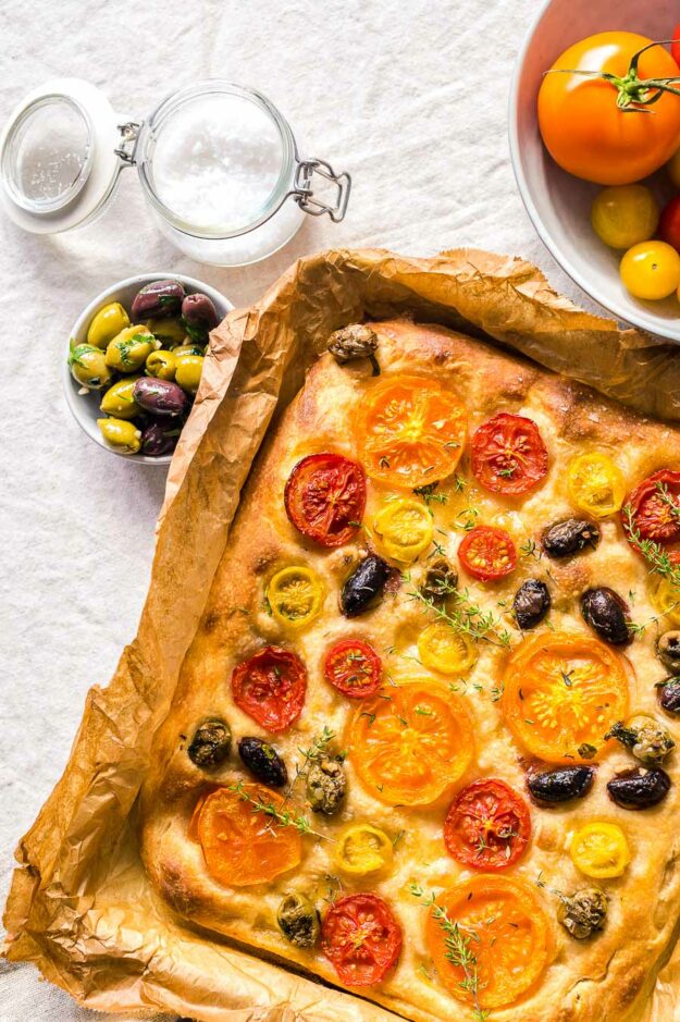 Sauerteig Focaccia