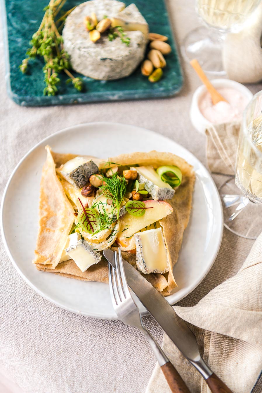 Ziegenkäse Crepes‑3