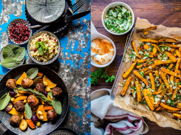 Kürbis Collage Sidebar