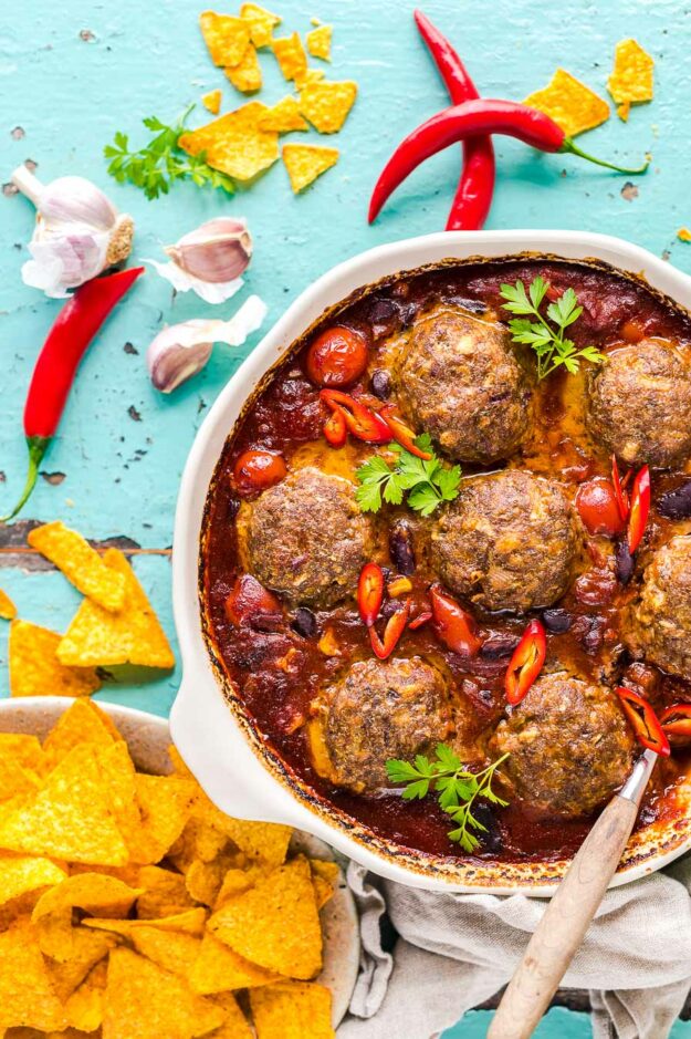 Hartkorn November Chili con Carne Frikadellen
