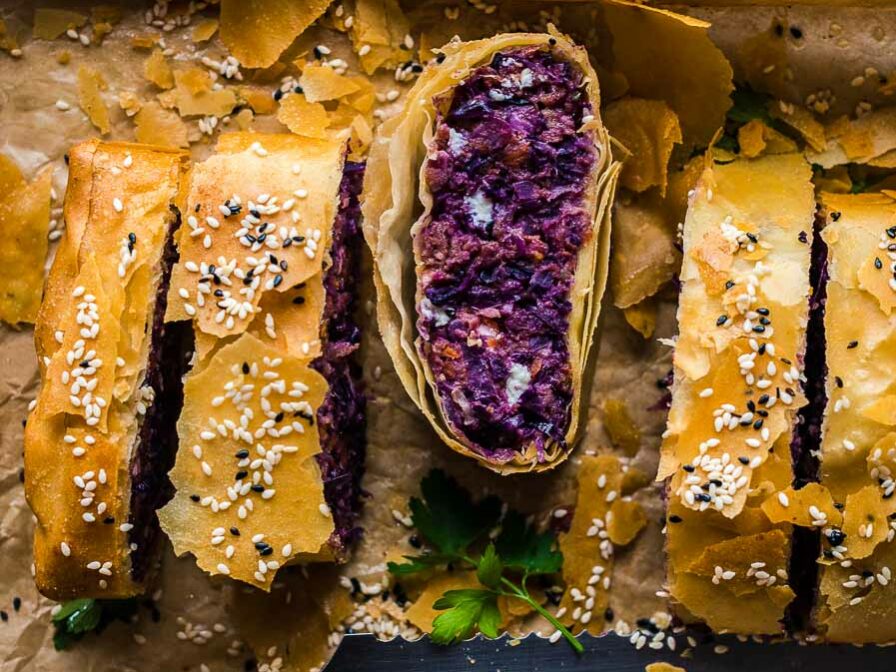 Rotkohlkuchen