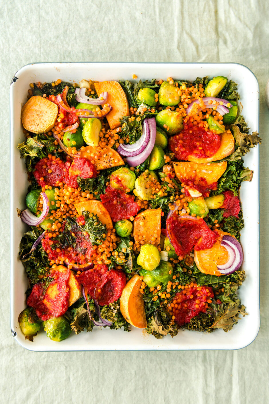 Grünkohl vom Blech‑2